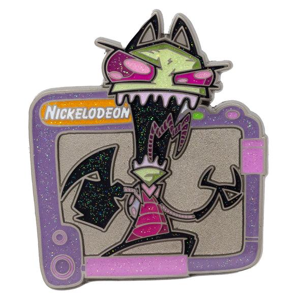 Buckle Down Invader Zim Blind Box Glitter Enamel Pin Series - Mystery Character Zim GIR Piggy Dib Or Gaz