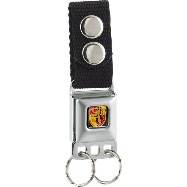 buckle down Keychain - Gryffindor Crest CLOSE-UP Full Color