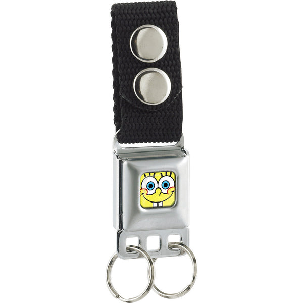 buckle down Keychain - Sponge Bob Face CLOSE-UP Full Color