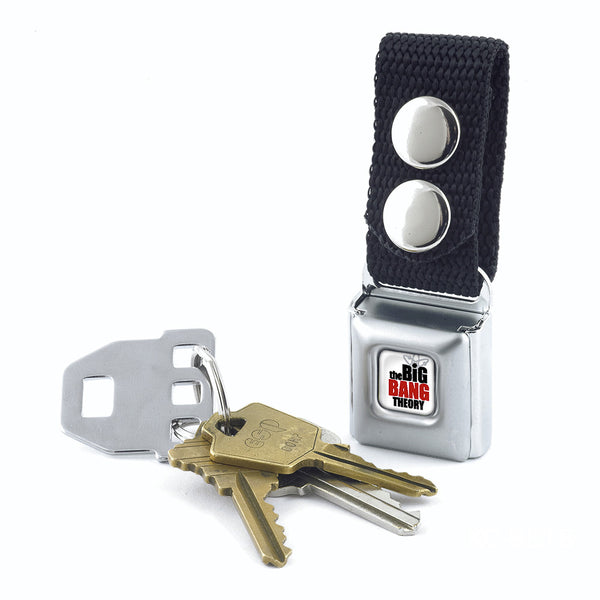 Buckle Down Keychain - THE BIG BANG THEORY Full Color White Black Red