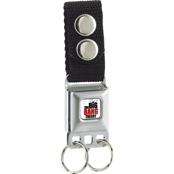 buckle down Keychain - THE BIG BANG THEORY Full Color White Black Red