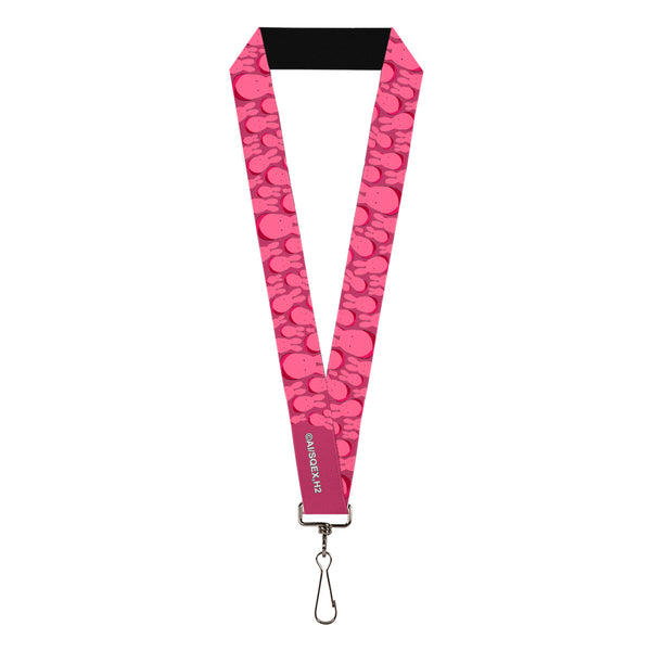 buckle down Lanyard - 1.0" - After-School Hanako-Kun Mokke Scattered Pink