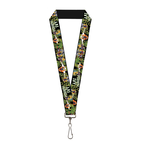 buckle down Lanyard - 1.0" - Detective Comics Issue#752 Cover Gas Masked POISON IVY