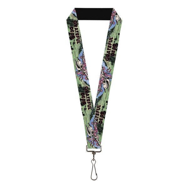 buckle down Lanyard - 1.0" - Grateful Dead Dave's Picks Volume Nine Montana Cover Art