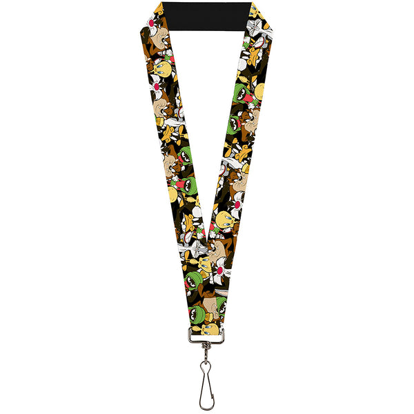 buckle down Lanyard - 1.0" - Looney Tunes 6-Character Stacked Collage4