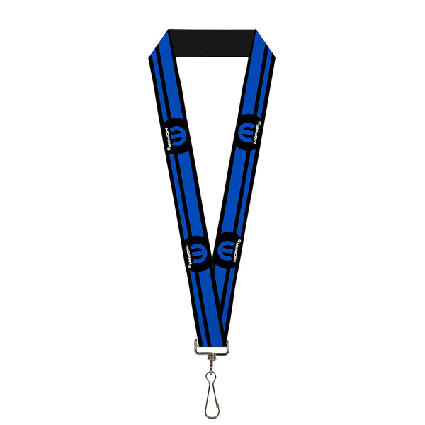 buckle down Lanyard - 1.0" - MOPAR Logo Stripe Black Blue