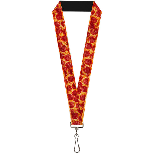 buckle down Lanyard - 1.0" - Pepperoni Pizza w Crust Vivid
