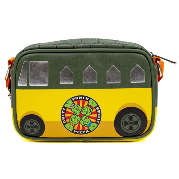 Buckle Down Nickelodeon Bag Cross Body Teenage Mutant Ninja Turtles Party Van Vegan Leather