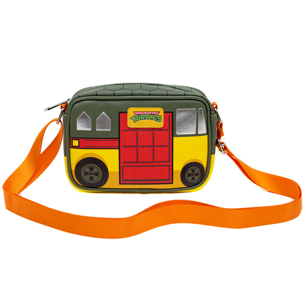 Buckle Down Nickelodeon Bag Cross Body Teenage Mutant Ninja Turtles Party Van Vegan Leather