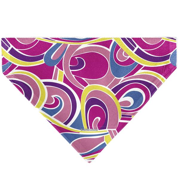 Buckle Down Pet Bandana - Barbie Swirl Pinks/Multi Color