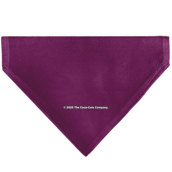 Buckle Down Pet Bandana - CHERRY COKE Cherry Logo Burgundy/Red/White