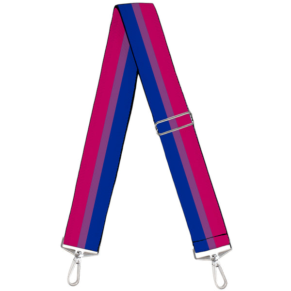 buckle down Purse Strap - Flag Bisexual Pink Purple Blue