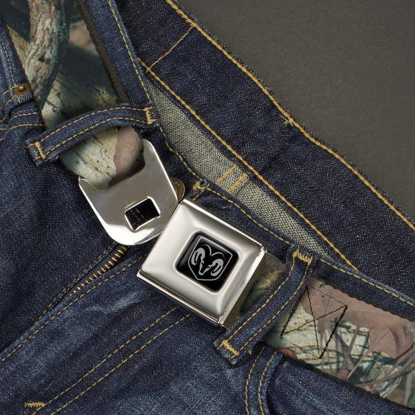 Buckle Down Ram Seatbelt Belt - Mossy Oak Break-Up Infinity Webbing
