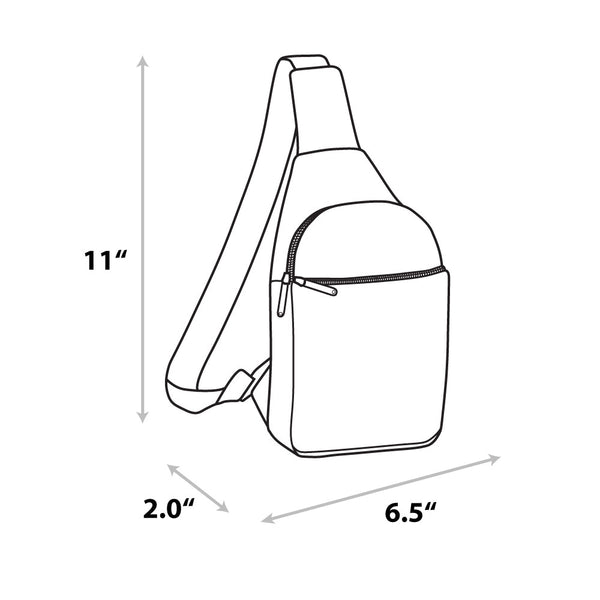 Buckle Down Rick And Morty Bag Sling Rick And Morty Pickle Rick Expression Greens Bounding Vegan Leather