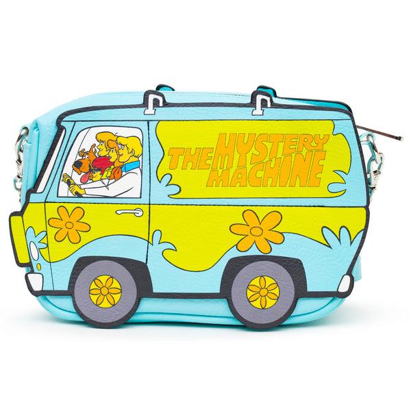 buckle down Scooby Doo Bag Cross Body Scooby Doo and Friends in Mystery Machine Blue Vegan Leather