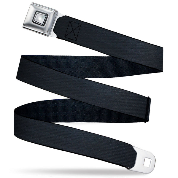 buckle down Starburst Seatbelt Belt - Black Panel Webbing