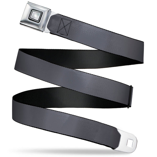 buckle down Starburst Seatbelt Belt - Charcoal Webbing