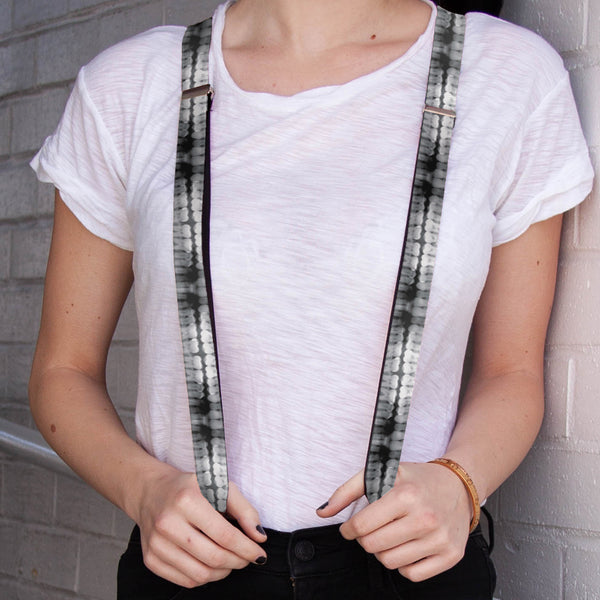 Buckle Down Suspenders - 1.0" - Dental X-Rays Black/White