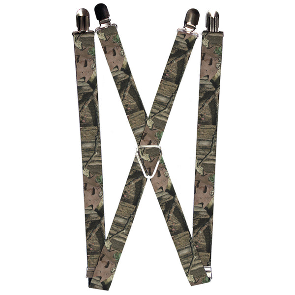 buckle down Suspenders - 1.0" - Mossy Oak Break-Up Infinity