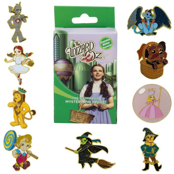 Buckle Down The Wizard Of Oz Mystery Enamel Pin Blind Box Series Dorothy Toto Scarecrow Tin Man Cowardly Lion Wicked Witch Flying Monkey Glinda Or A Munchkin