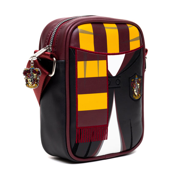 Buckle Down The Wizarding World Of Harry Potter Bag Cross Body Harry Potter Hogwarts School Gryffindor Uniform Embroidered Vegan Leather