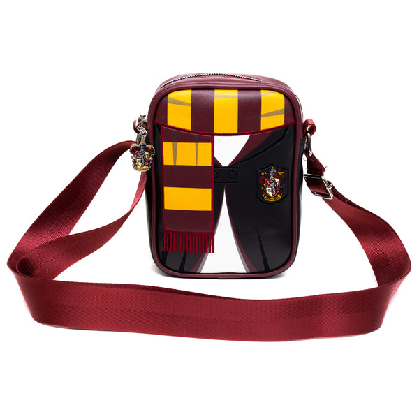 Buckle Down The Wizarding World Of Harry Potter Bag Cross Body Harry Potter Hogwarts School Gryffindor Uniform Embroidered Vegan Leather