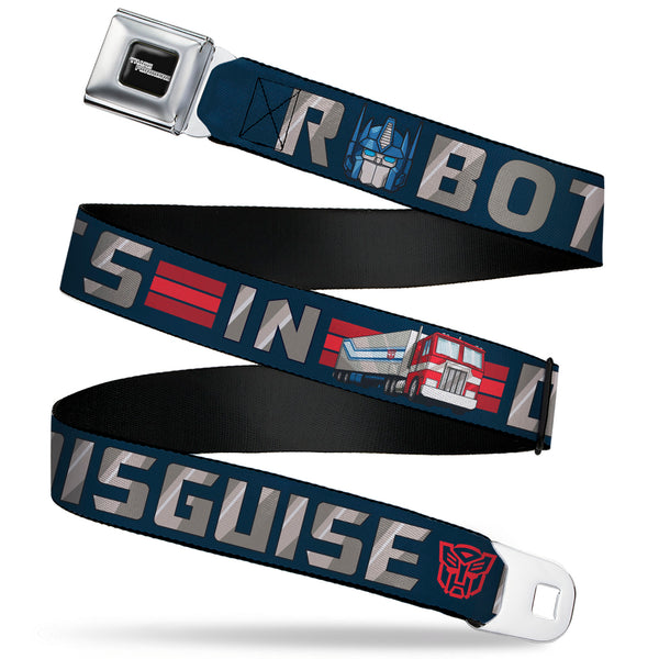 buckle down TRANSFORMERS Title Logo Full Color Black/Grays Seatbelt Belt - Transformers Optimus Prime ROBOTS IN DISGUISE Icons Blue/Reds Webbing buckle down TRANSFORMERS Title Logo Full Color Black/Grays Seatbelt Belt - Transformers Optimus Prime ROBOTS IN DISGUISE Icons Blue/Reds Webbing