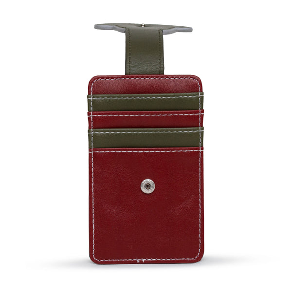 Buckle Down Warner Bros. Horror Movie Wallet Character Wallet ID Card Holder A Nightmare On Elm Street Freddy Hat Red Green Vegan Leather
