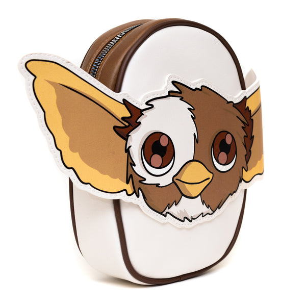 Buckle Down Warner Bros. Horror Movies Bag Cross Body Gremlins Gizmo Smiling Face Applique Vegan Leather