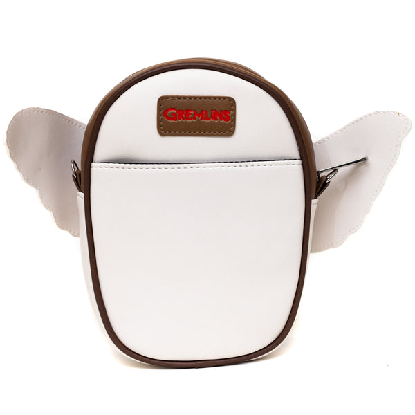 Buckle Down Warner Bros. Horror Movies Bag Cross Body Gremlins Gizmo Smiling Face Applique Vegan Leather