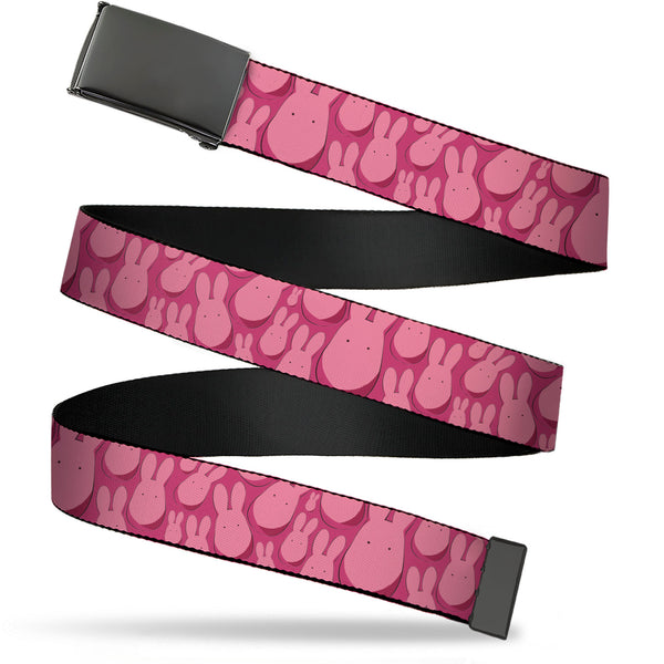 buckle down Web Belt Blank Black Buckle - After-School Hanako-Kun Mokke Scattered Pink Webbing buckle down Web Belt Blank Black Buckle - After-School Hanako-Kun Mokke Scattered Pink Webbing