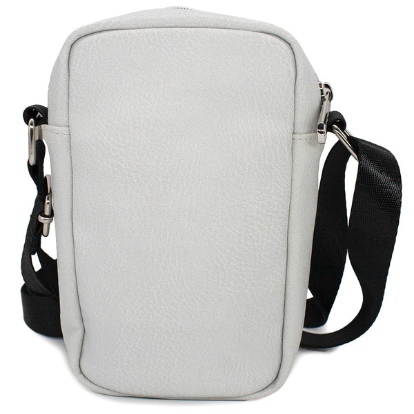 Buckle Down Women's Crossbody Wallet - Looney Tunes Bugs Bunny Winking Face Gray