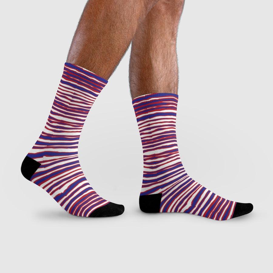 buffalo apparel Zoo Bflo - Poly/Cotton - Crew Socks