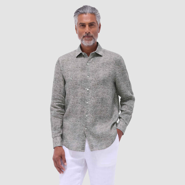 Bugatchi Axel Paisley Shirt