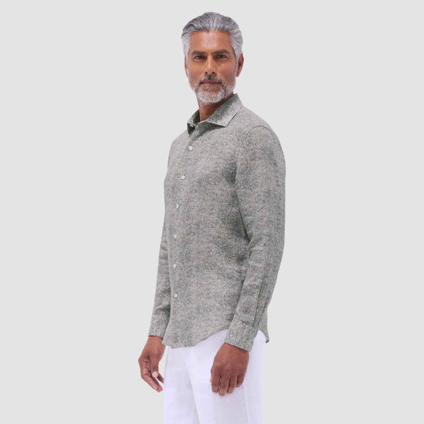 Bugatchi Axel Paisley Shirt