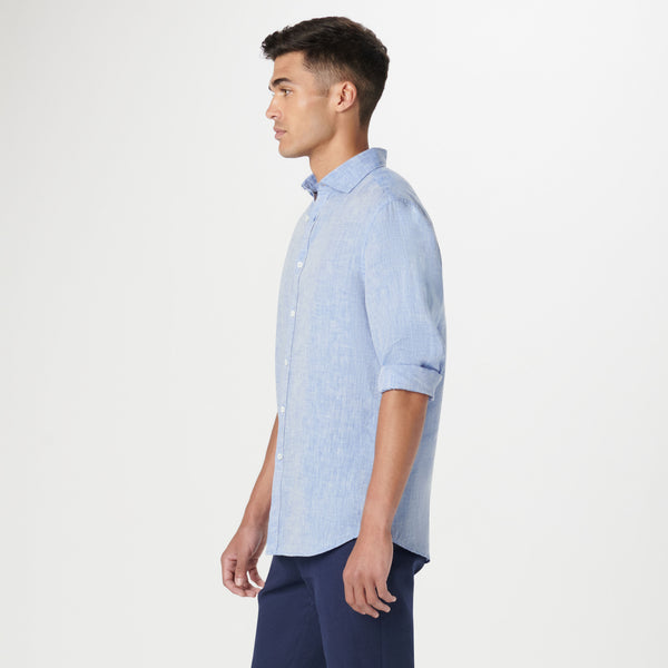 Bugatchi Axel Solid Linen Shirt