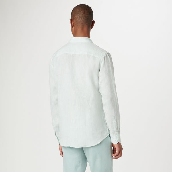 Bugatchi Axel Solid Linen Shirt