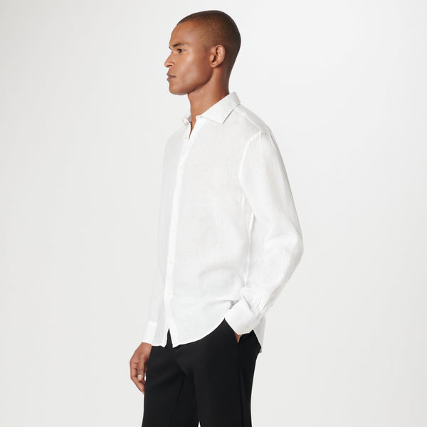 Bugatchi Axel Solid Linen Shirt