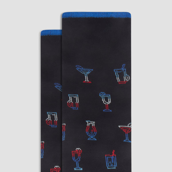 Bugatchi Cocktail Mid-Calf Socks