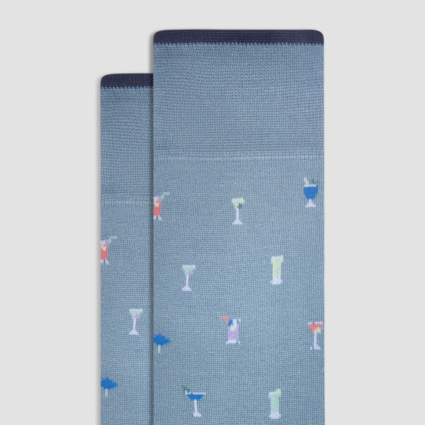 Bugatchi Cocktail Mid-Calf Socks