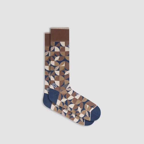 bugatchi Geometric Mid-Calf Sock
