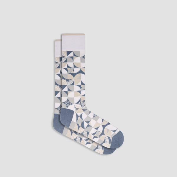 bugatchi Geometric Mid-Calf Sock