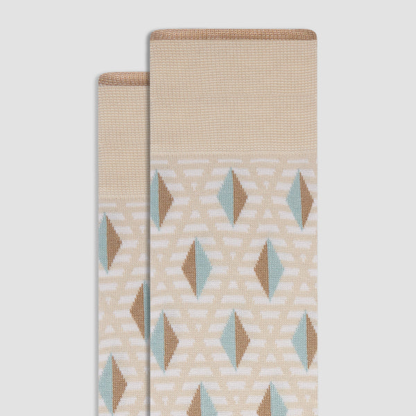 Bugatchi Geometric Mid-Calf Sock