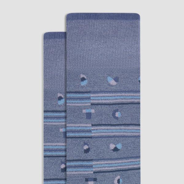 Bugatchi Geometric Mid-Calf Sock