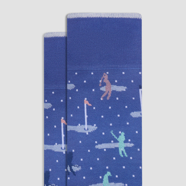 Bugatchi Golfer Mid-Calf Socks