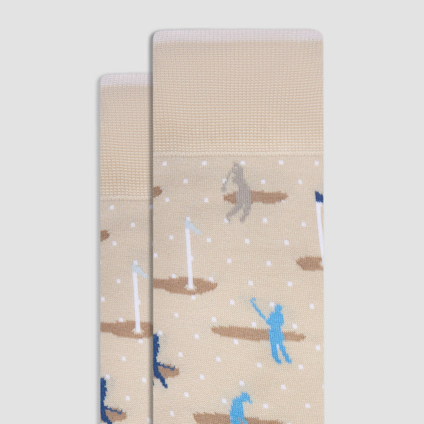 Bugatchi Golfer Mid-Calf Socks