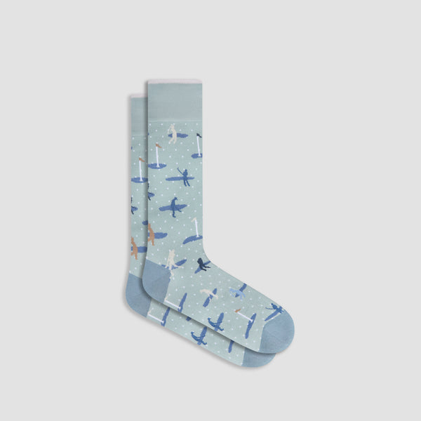 bugatchi Golfer Mid-Calf Socks