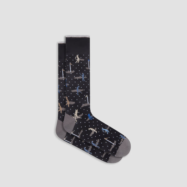 bugatchi Golfer Mid-Calf Socks