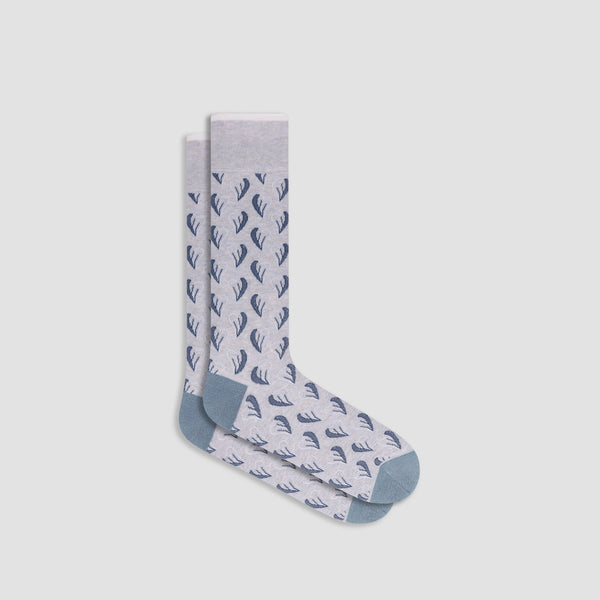 bugatchi Heart Mid-Calf Socks