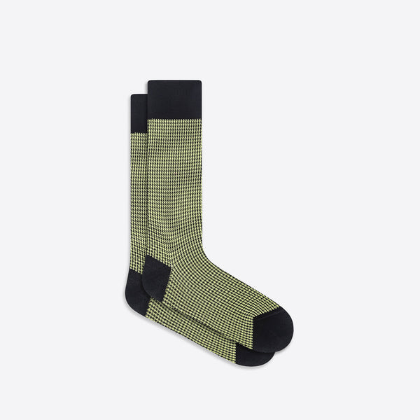 bugatchi Houndstooth Mid-Calf Socks